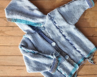 Baby jacket with hood