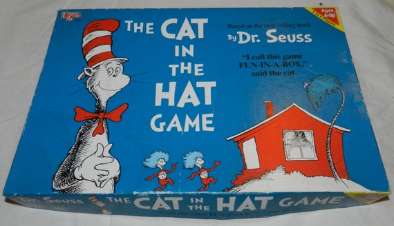The Cat in the Hat Board Game Complete Dr. Seuss by