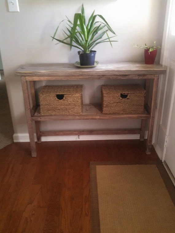 Simple Entry way table by CreativeCareSEC on Etsy