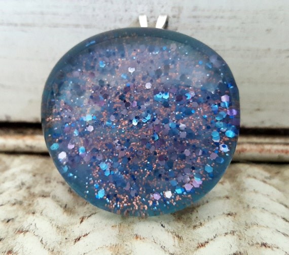 Galaxy Pendant Galaxy Necklace Galaxy Charm by BlackOwlJewelryBox