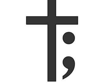 Semicolon Cross