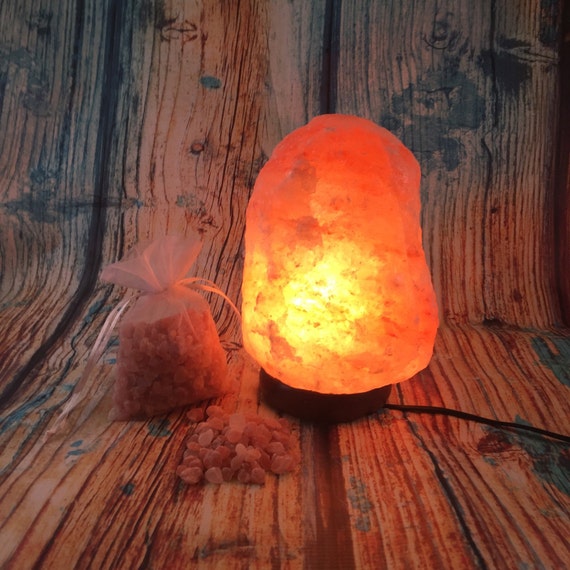 Himalayan Pink Salt Lamp Large Clean Air by MeFirst4Us on Etsy