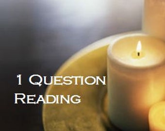 Psychic Readings by Email, Clairvoyant Readings, 1 Question Psychic Reading