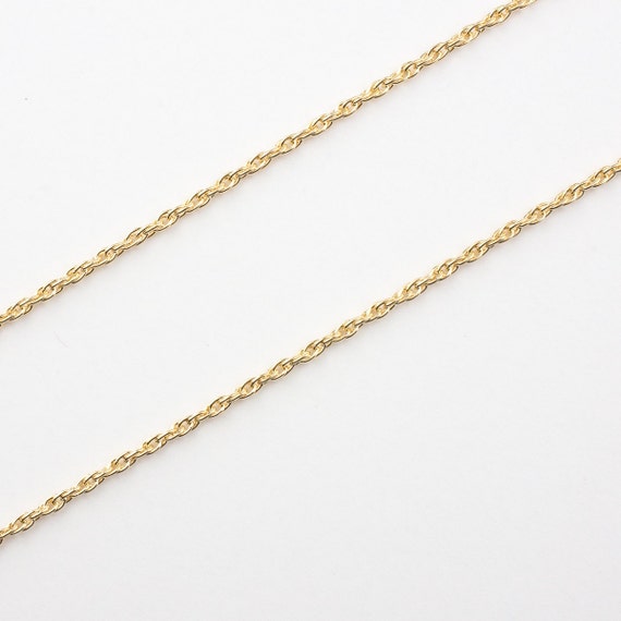 14k Gold Filled 1.8mm Rope Chain Made in America