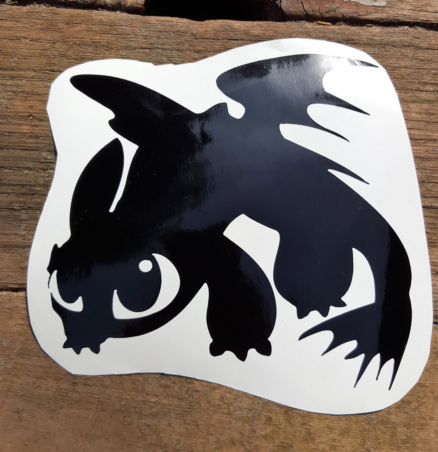 How To Train Your Dragon Toothless Vinyl Decal Window Sticker