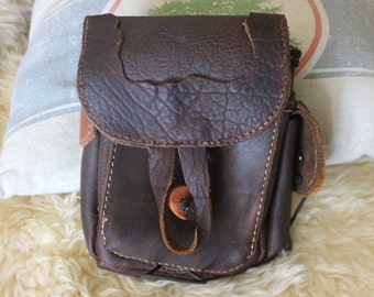 leather belt pouch