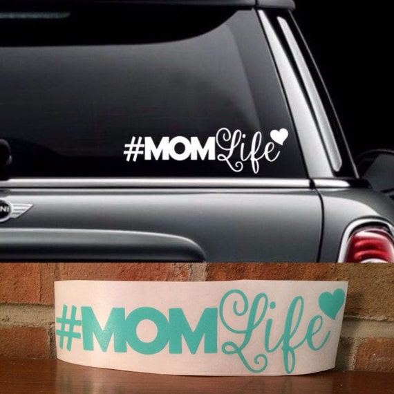Download Mom Life Car Decal by TheBellaOfLuxury on Etsy