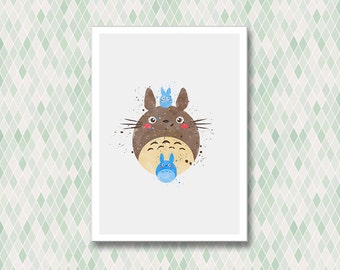 Totoro poster | Etsy