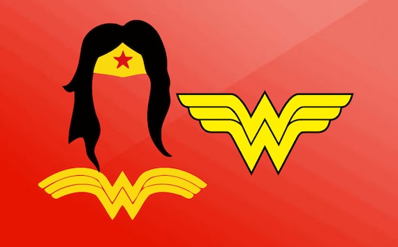 Download Wonder woman silhouette and logo Svg file . by ...