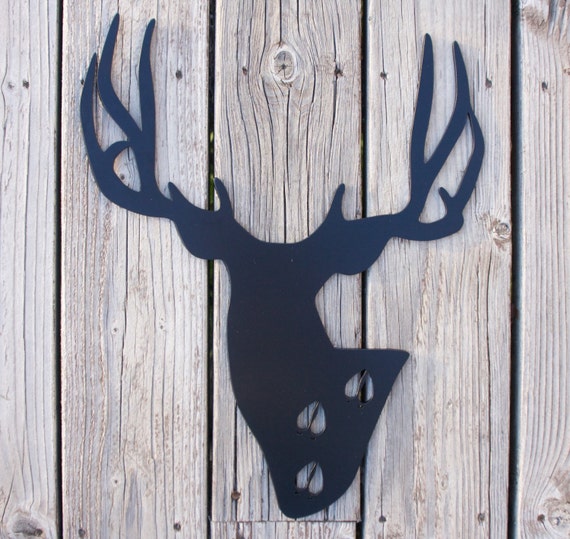 Mule Deer with Tracks by splitmountainmetals on Etsy