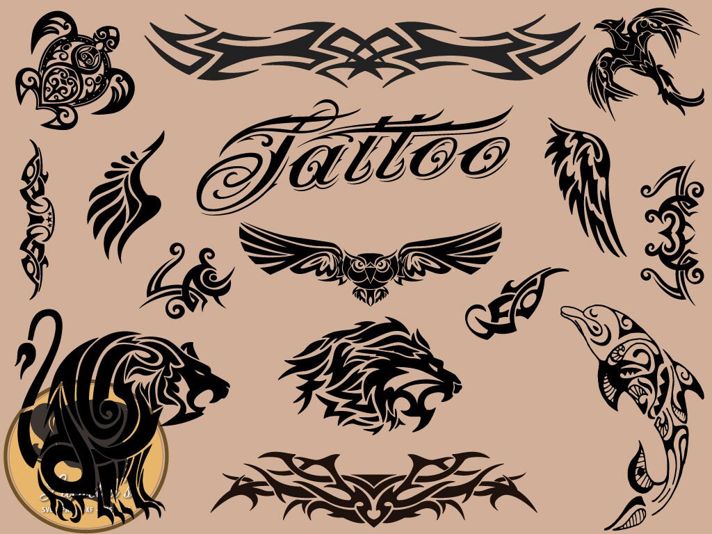 Download Tattoo tribal Silhouette Tribal designs svg Tribal