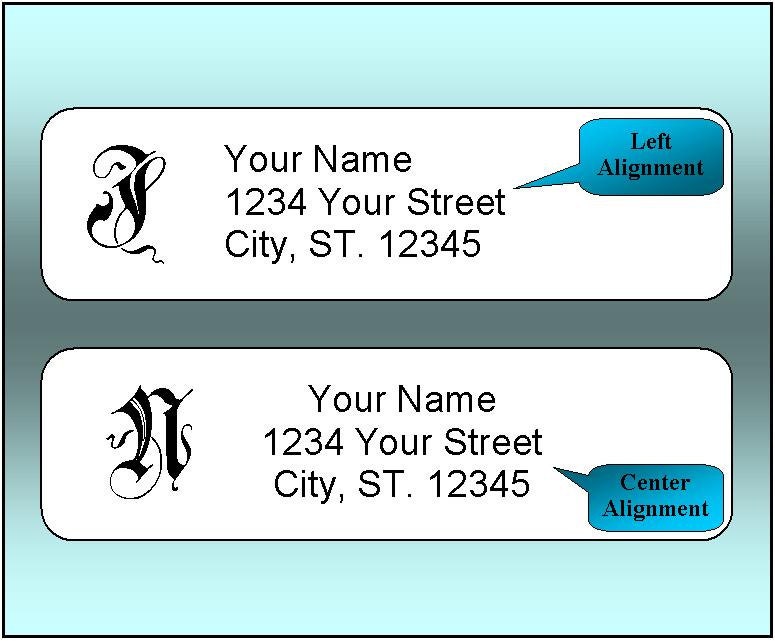how to print return address labels in pages