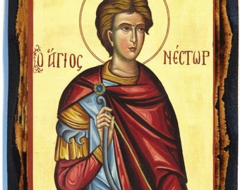 Résultat de recherche d'images pour "Icône de Saint Nestor"