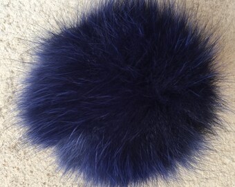 pom double fur baby pom beanie pom crochet Etsy hat Pom