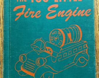 The Too Little Fire Engine Hardback Book 1950