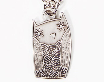 Boygirlparty owl necklace jewelry, owl necklace for girls, owl necklace charm, owl charm necklace young girls jewelry