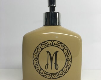 Boutique Monogrammed - Personalized Soap Dispenser