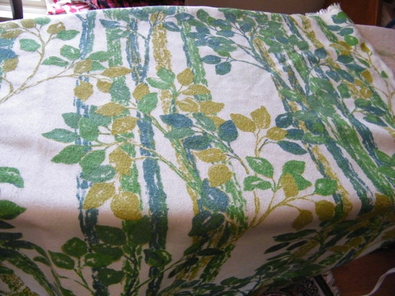 Bold diseño vintage cortinas tela wildwood por nyvintagevanity2