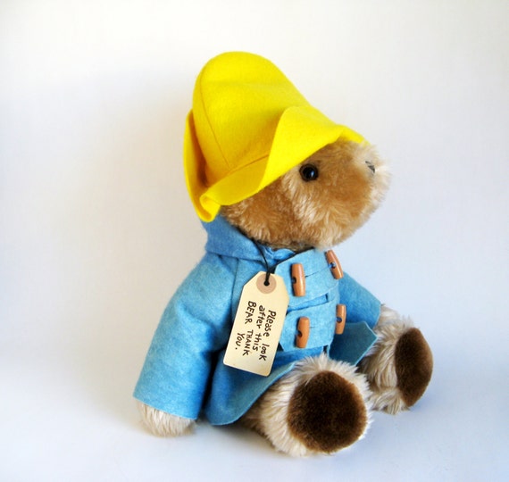 vintage paddington bear doll