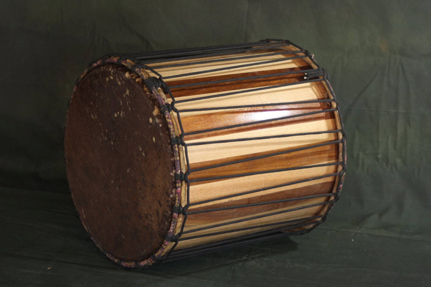 Dun Dun Bass drum Jatoba & Ash