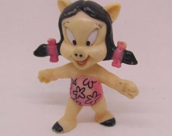 Vintage Petunia Pig Figure