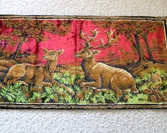 Unique deer tapestry related items | Etsy