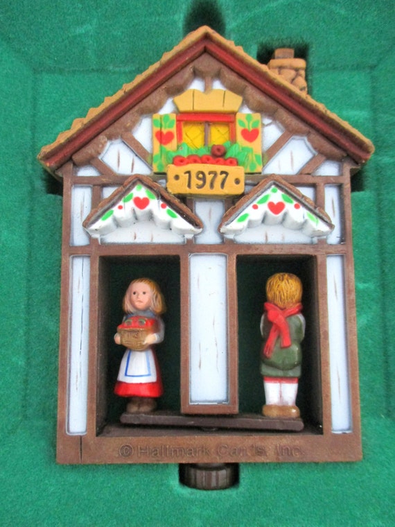 1977 vintage hallmark christmas tree ornament german weather 1977 vintage hallmark christmas tree ornament german weather
