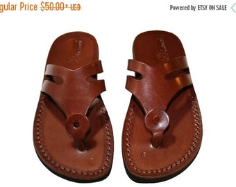 20% OFF Brown Bio Leather Sandals for Men & Women by SANDALI