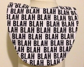 SALE blah blah blah baby bib