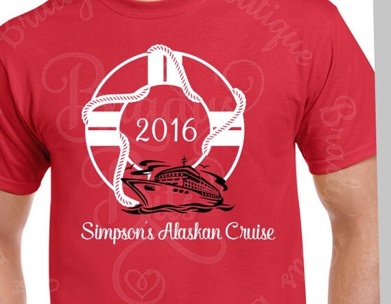 Matching Family Cruise T-Shirts PERSONALIZED by BradysBits on Etsy