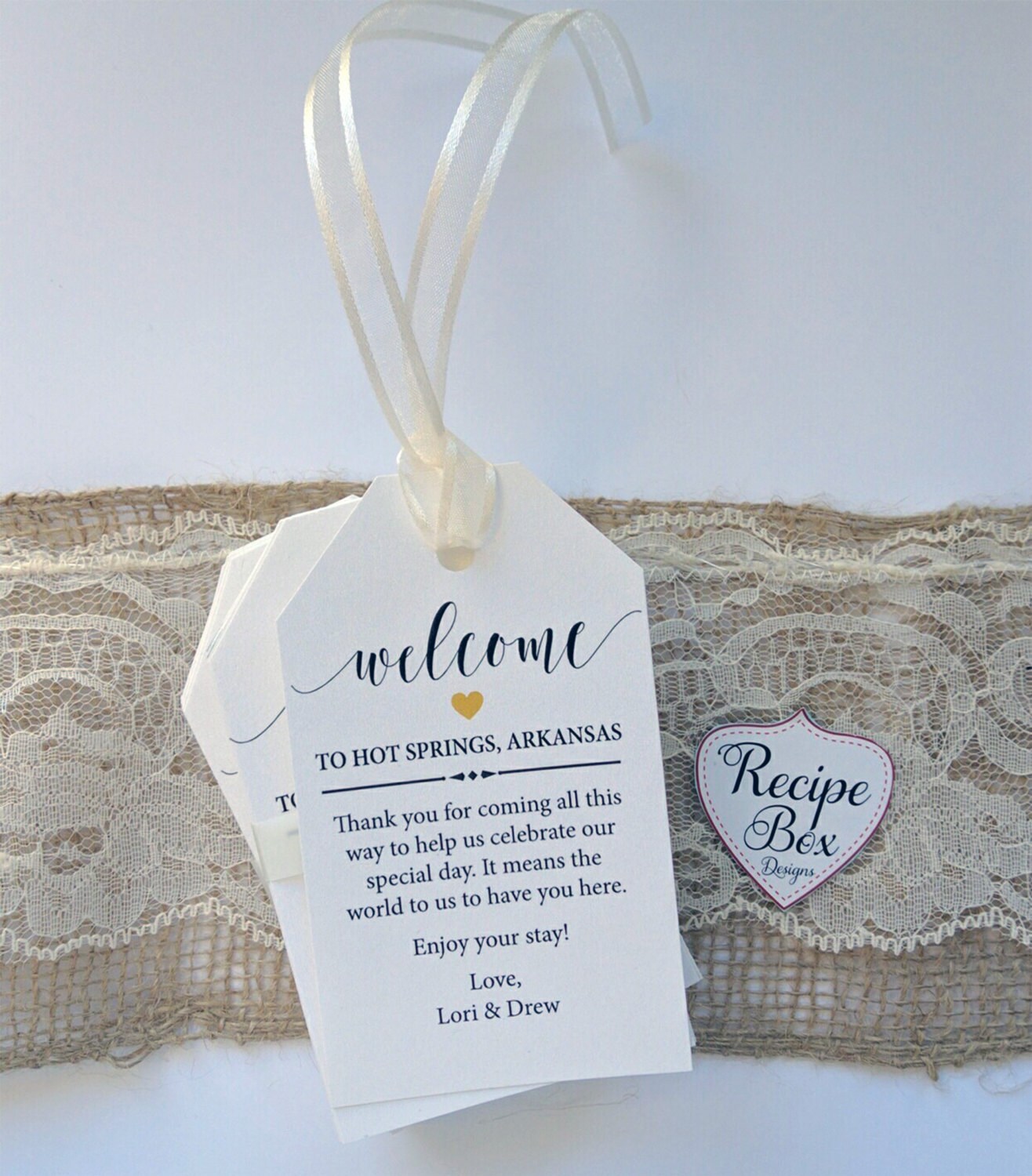 Custom Favor Tags Wedding Favor Tags Gift Bag Tags
