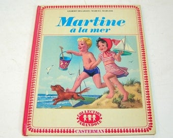 Martine a la mer, Vintage FRench Children's Book