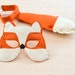Fox Mask and Tail for Children, Kids Carnival Costume Eco Friendly Mardi Grass Dress up and Pretend Play Toy for Girls Boys and Toddlers
