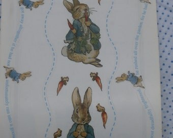 Beatrix Potter Hopping Peter Rabbit Border Stickers 2001 Colorbok Big Stickers, Scrapbook Supply