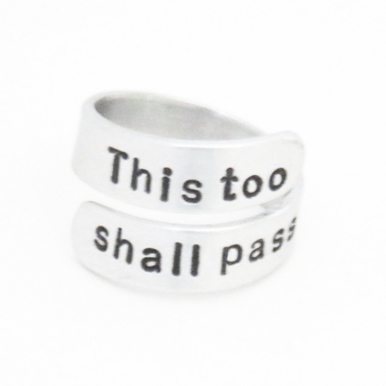 This too shall pass ring motivational ring inspirational
