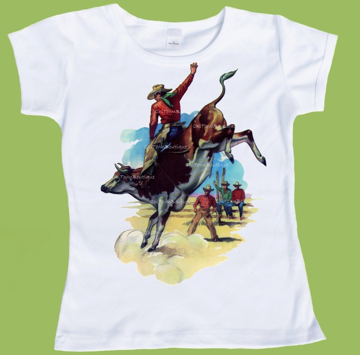 bull rider t shirt