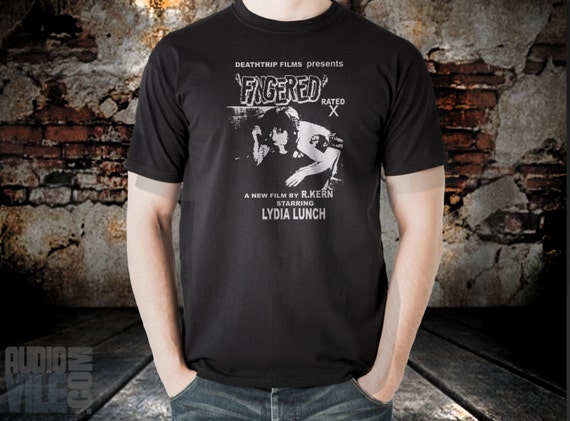 Lydia Lunch T shirt screen print short sleeve by LostRecords