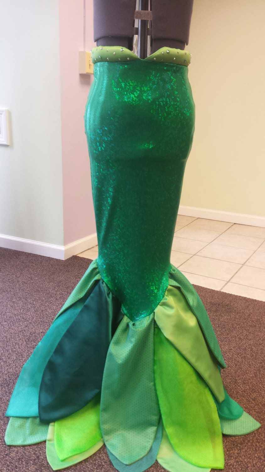 Mermaid Walking Tail Adult Mermaid Costume Fin Custom Made