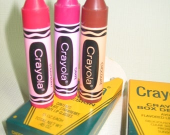 crayola gloss lip avon in Lip Set Vintage Avon Gloss Piece Never Crayola Used 1980s Box 3