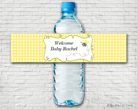 Mom to Bee Water Bottle Labels Il_570xn