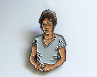 Bruce Springsteen Enamel Lapel Pin // 1.5" Black Nickel // Soft Enamel