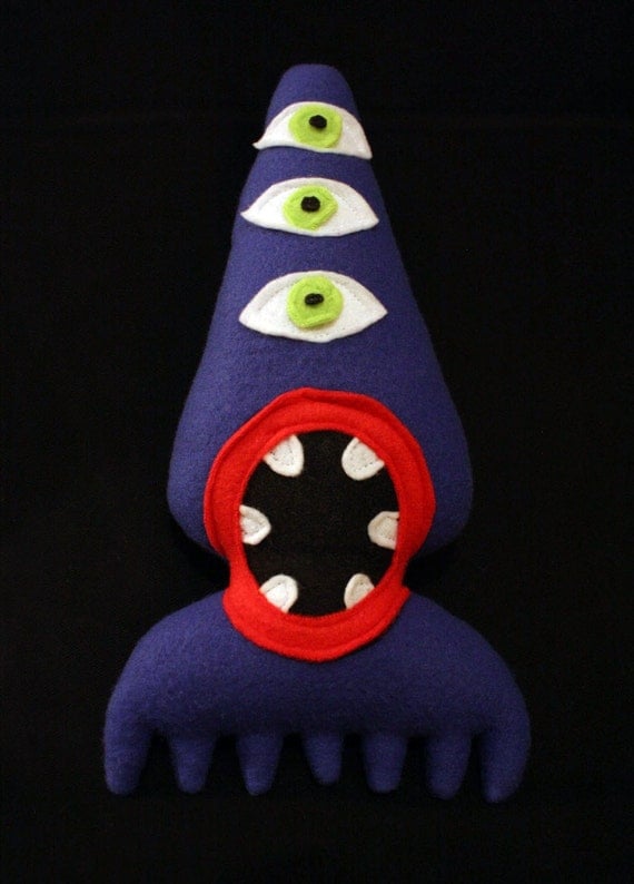 blue monster plush