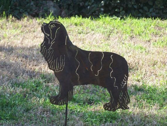 cavalier king charles spaniel statues