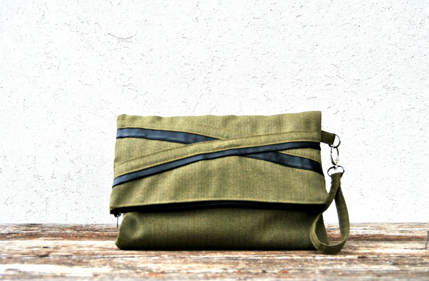 army green purse