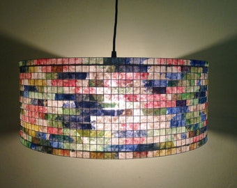 Shipping Worldwide - Pendant Chandelier Coffee Art Custom Lighting Hanging Pendant Chandelier Lampada Coffee Filter Art