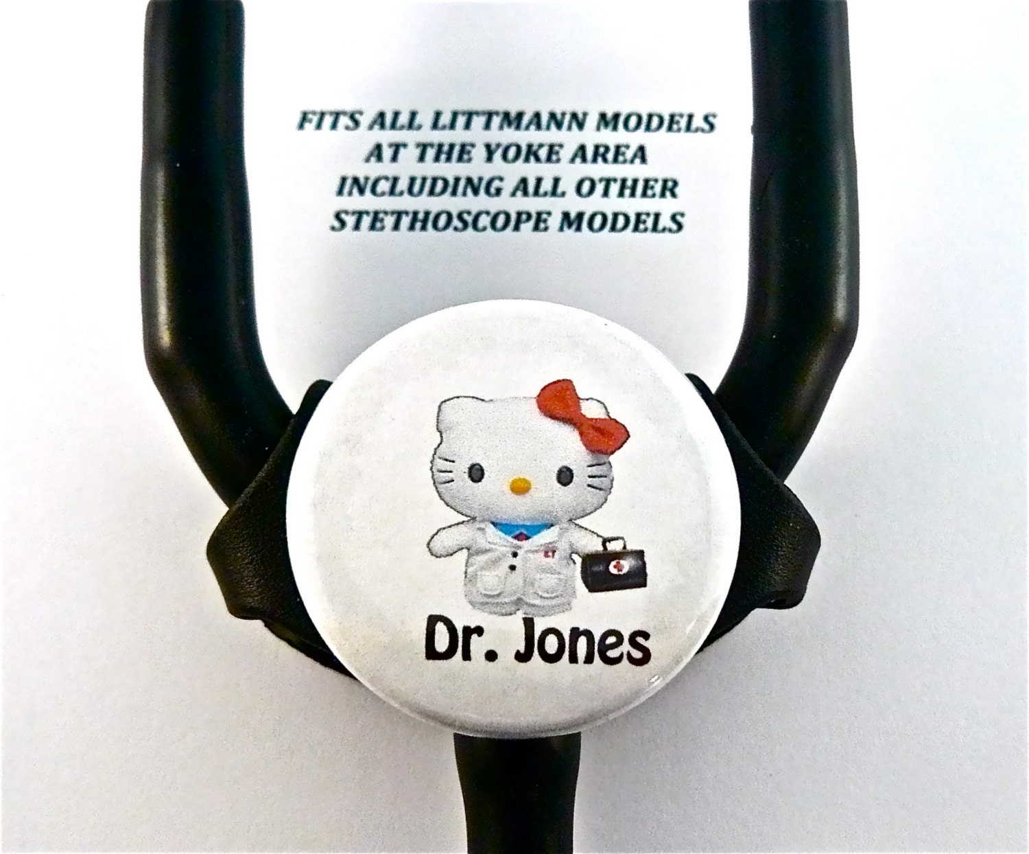 3M Littmann ID Stethoscope name tag Fits all Littmann models