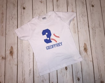Baseball Birthday Shirt