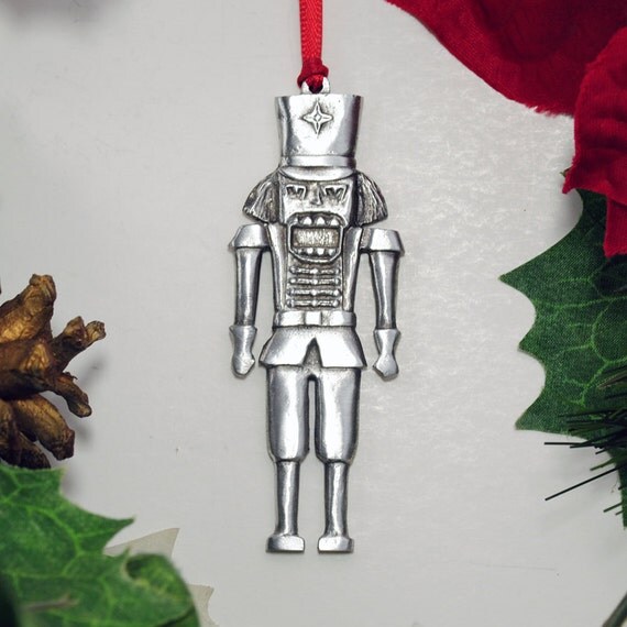 pewter nutcracker christmas ornament made in usa pewter nutcracker christmas ornament made in usa