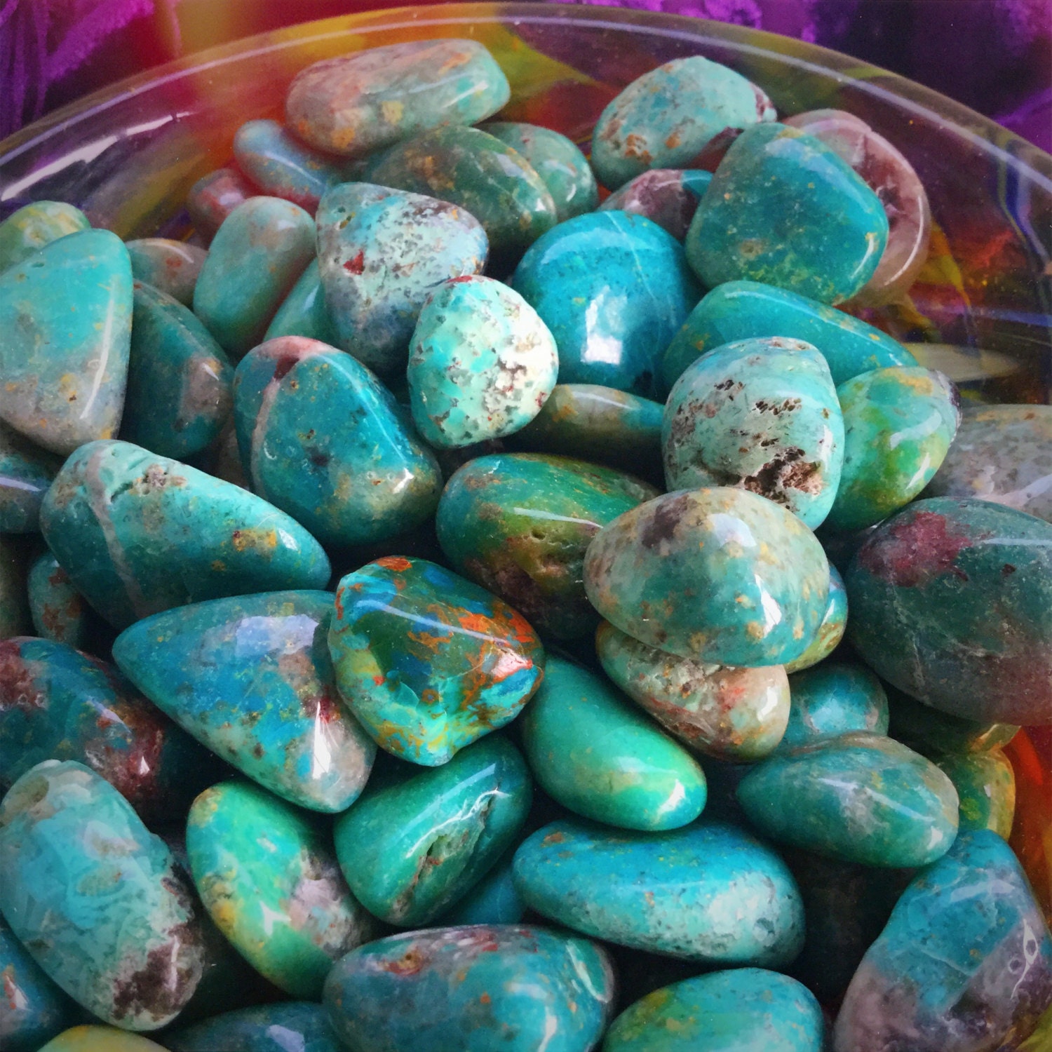 Peruvian Blue Opals