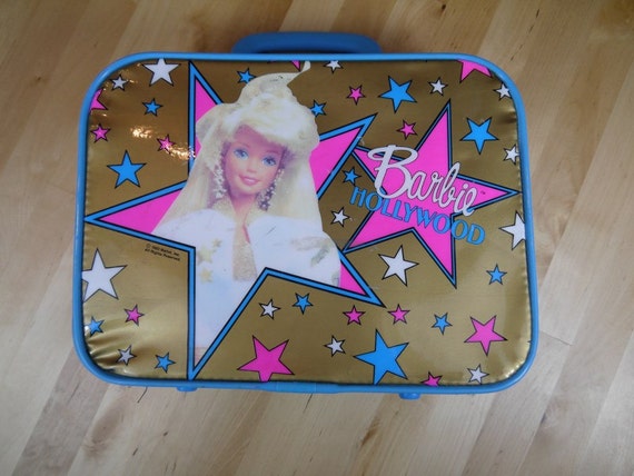 barbie suitcase set